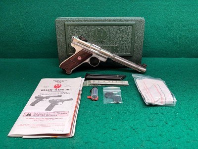 RUGER MKIII HUNTER/TARGET .22 LR - Image 1 of 24