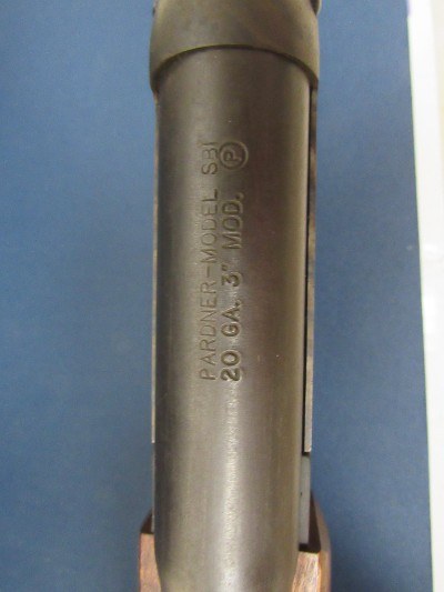 NEW ENGLAND FIREARMS CO. PARDNER MODEL SB1 20 GA - Image 4 of 4