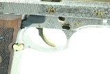 DERYA ARMS MELIK FIGHT LIMITED ED. 1/500 HAND ENGRAVED 9MM 9MM LUGER (9x19 PARA) - 12 of 18