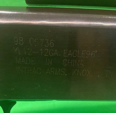 INTRAC ARMS INTERNATIONAL INC. YL 12-I-J2B 12 GA - Image 2 of 8