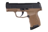 SIG SAUER P365 [FDE] 9MM LUGER (9X19 PARA) - Image 1 of 1
