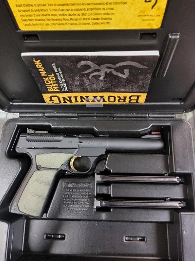BROWNING BUCK MARK CAMPER UFX .22 LR - Image 1 of 1