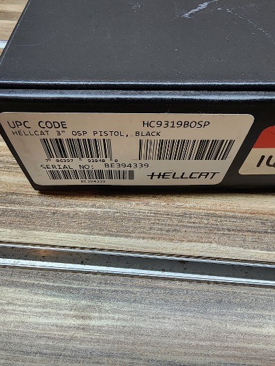 SPRINGFIELD ARMORY HELLCAT OSP 9MM LUGER (9X19 PARA) - Image 1 of 8