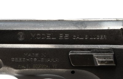 CZ Model 85 9MM LUGER (9x19 PARA) - Image 3 of 16