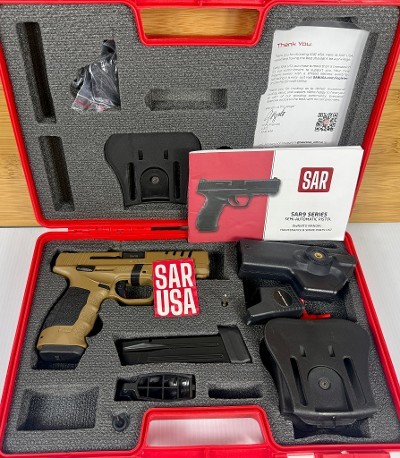 SAR FIREARMS SAR9X 9MM LUGER (9x19 PARA) - Image 1 of 6