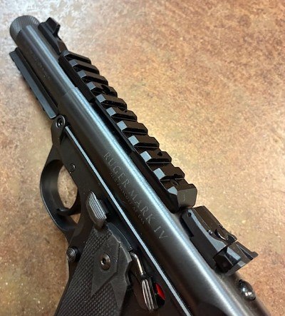 RUGER MARK IV 22/45 TACTICAL .22 LR - Image 6 of 6