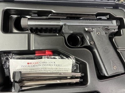 RUGER MARK IV 22/45 TACTICAL .22 LR - Image 1 of 6