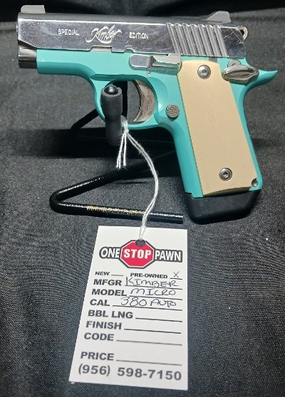 KIMBER MICRO 380 TWO-TONE .380 ACP - Image 1 of 2