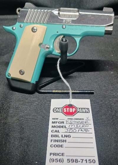 KIMBER MICRO 380 TWO-TONE .380 ACP - Image 2 of 2