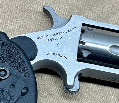 NORTH AMERICAN ARMS MINI REVOLVER .22 lr & .22 mag - Image 4 of 6