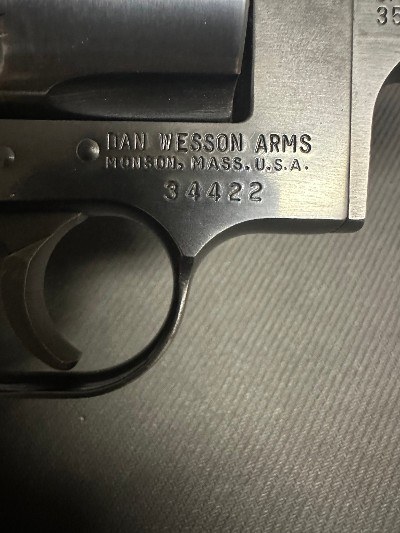 DAN WESSON FIREARMS Model 14 .357 MAG - Image 3 of 3