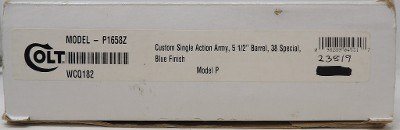COLT SAA Wiley Clapp .38 SPL - Image 2 of 8