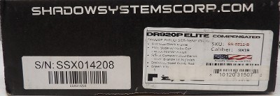 SHADOW SYSTEMS DR920P ELITE BK/BZ OR - Image 2 of 8