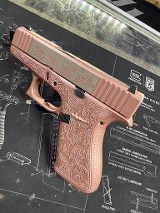 GLOCK G43X CUSTOM ENGRAVED 9MM LUGER (9X19 PARA) - 4 of 4