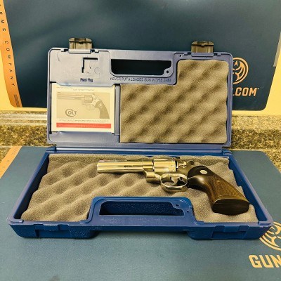 COLT PYTHON STAINLESS 2020 .38 SPECIAL/.357 MAGNUM - Image 1 of 4