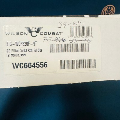 WILSON COMBAT P320 TAN 9MM 9MM LUGER (9X19 PARA) - Image 6 of 6
