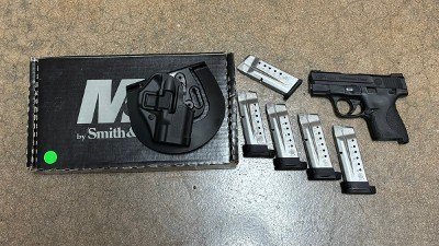 SMITH & WESSON M&P9 SHIELD 9MM LUGER (9x19 PARA) - Image 1 of 9