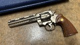 COLT PYTHON NICKLE .357 MAG - 2 of 10
