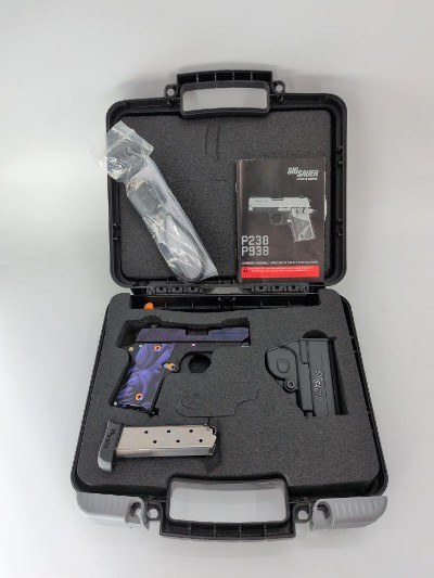 SIG SAUER P238 RAINBOW (238-380-RBT) .380 ACP - Image 5 of 6