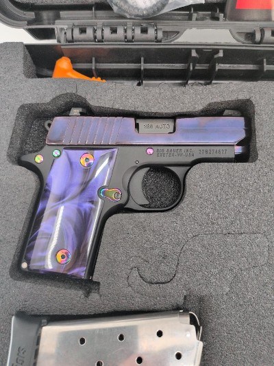 SIG SAUER P238 RAINBOW (238-380-RBT) .380 ACP - Image 6 of 6