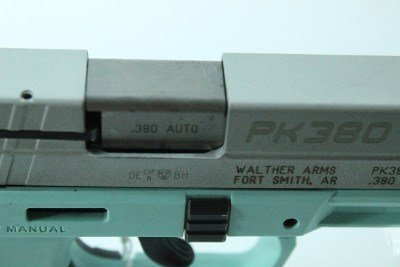 WALTHER PK380 ROBINS EGG .380 ACP - Image 7 of 16