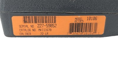 RUGER Mark III Target .22 LR - Image 22 of 22