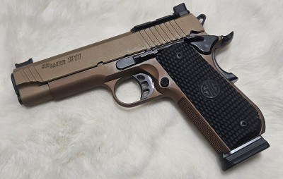 SIG SAUER Emporer Scorpion Fastback 1911 .45 ACP - Image 1 of 7