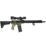 DIAMONDBACK DB15 + SIG TANGO-MSR, MAGPUL STOCK, DFC GRIP & KUNGFU HANDSTOP, 2 PMAGS 5.56X45MM NATO - 2 of 3