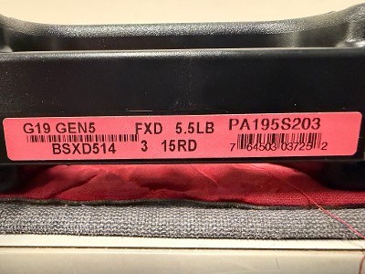 GLOCK MODEL 19 W/ RAMJET9MM LUGER (9x19 PARA) - Image 3 of 4