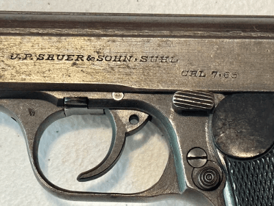 J.P. SAUER & SOHN Second Model Variation 3 Military Finish E/37 38H .32ACP / 7.65 Matching.32 ACP - Image 14 of 25