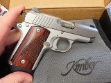 KIMBER MICRO 9 STAINLESS 9MM LUGER (9X19 PARA) - 1 of 7
