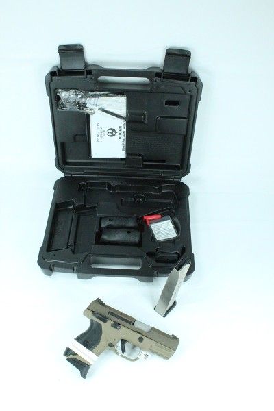 RUGER 08682 AMERICAN COMPACT PATRIOT BROWN 9MM LUGER (9x19 PARA) - Image 1 of 17