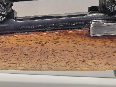 DEUTSCHE WAFFEN GEW 98 NONE MARKED - Image 6 of 10