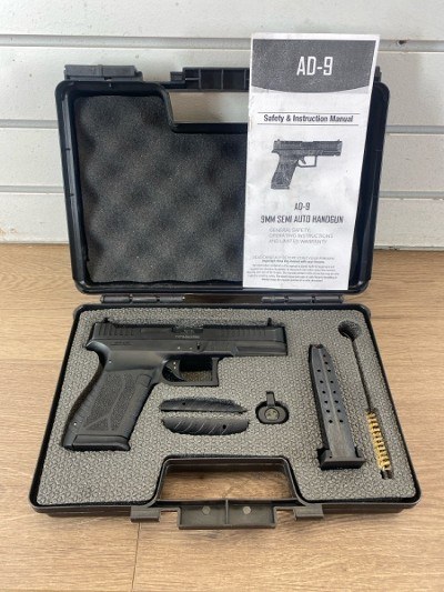 AKDAL ARMS ADLER AD-9 9MM LUGER (9x19 PARA) - Image 1 of 10