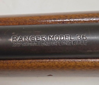 SEARS & ROEBUCK RANGER MODEL 35 .22 S/L/LR - Image 10 of 10