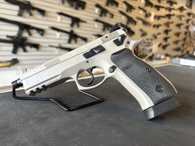 CZ 75 SP-01 TACTICAL URBAN GREY SUPPRESSOR-READY 9MM LUGER (9X19 PARA) - Image 1 of 3