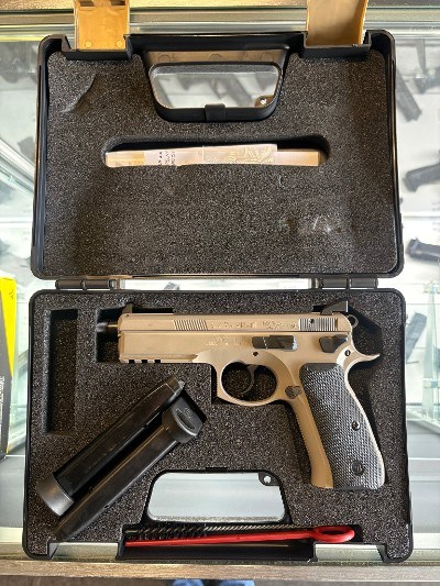 CZ 75 SP-01 TACTICAL URBAN GREY SUPPRESSOR-READY 9MM LUGER (9X19 PARA) - Image 3 of 3
