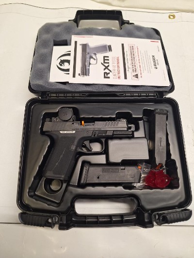 RUGER RXM 9MM LUGER (9x19 PARA) - Image 1 of 11