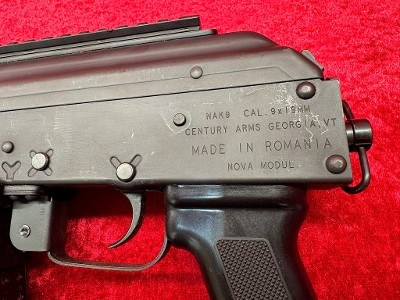 CENTURY ARMS CENTURY ARMS NAK9 DRACO9MM LUGER (9x19 PARA) - Image 12 of 12
