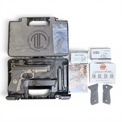 LANGDON TACTICAL 92G Elite LTT 10th Anniversary Edition #40 of 100 w/Holosun EPS 9MM LUGER (9x19 PARA) - Image 1 of 8