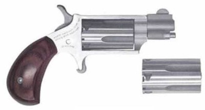 NORTH AMERICAN ARMS MINI-REVOLVER CONVERTIBLE STAINLESS .22 LR/.22 WMR - Image 1 of 1