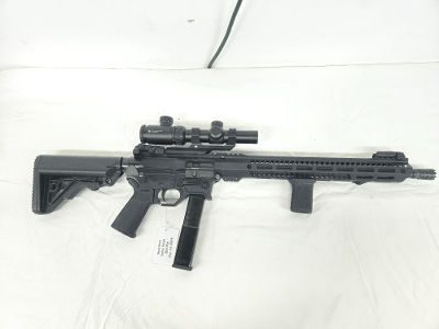 ROCK RIVER ARMS LAR-BT9G w/Vortex Scope, Flip Up Sights, Vertical Grip, Magazine 9MM LUGER (9x19 PARA) - Image 1 of 12