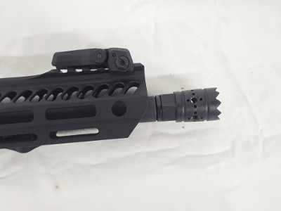 ROCK RIVER ARMS LAR-BT9G w/Vortex Scope, Flip Up Sights, Vertical Grip, Magazine 9MM LUGER (9x19 PARA) - Image 6 of 12