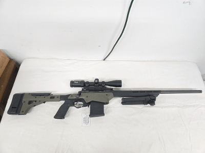SAVAGE ARMS Axis MDT Chassis Precision w/Sig Scope, Threaded Barrel, Magazine .308 Win - Image 1 of 13