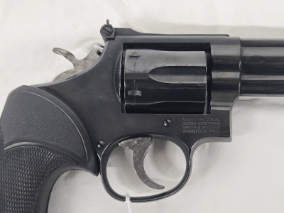 SMITH & WESSON 19-5, Pachmayr Grips .357 MAG - Image 13 of 15