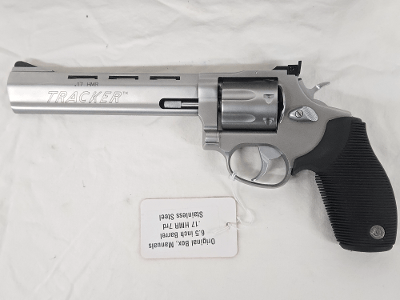 TAURUS Tracker Stainless w/Original Box .17 HMR - Image 3 of 10