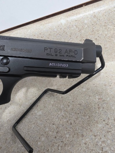 TAURUS PT92 9MM LUGER (9x19 PARA) - Image 1 of 13