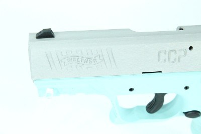 WALTHER CCP M2 SILVER ANGEL BLUE (5082512) .380 ACP - Image 8 of 17