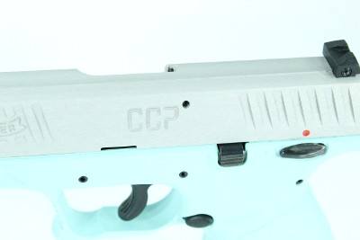 WALTHER CCP M2 SILVER ANGEL BLUE (5082512) .380 ACP - Image 7 of 17