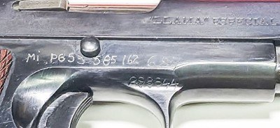 LLAMA RARE PRE-OWNED GABILONDO MODEL LLAMA ESPECIAL .22 LR - Image 4 of 6